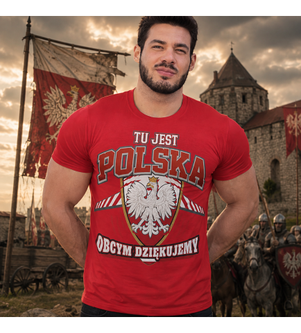 KOSZULKA PATRIOTYCZNI Tu jest Polska